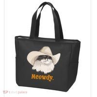 Meowdy Cat Meme Tote Bag thumb 3