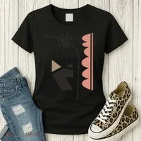 Mid Century Modern Art Abstract Cool Gift Women's T-Shirt thumb 3