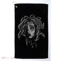 Mythical Creature Medusa Greek Mythology Gorgons Golf Towel thumb 0