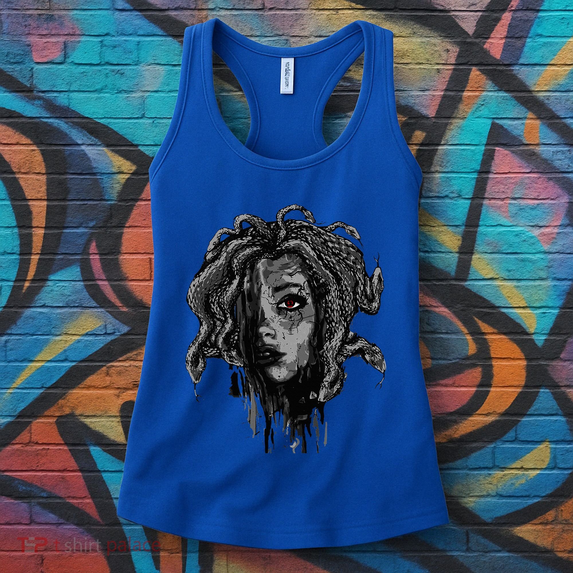 Mythical Creature Medusa Greek Mythology Gorgons Women's Tank Top