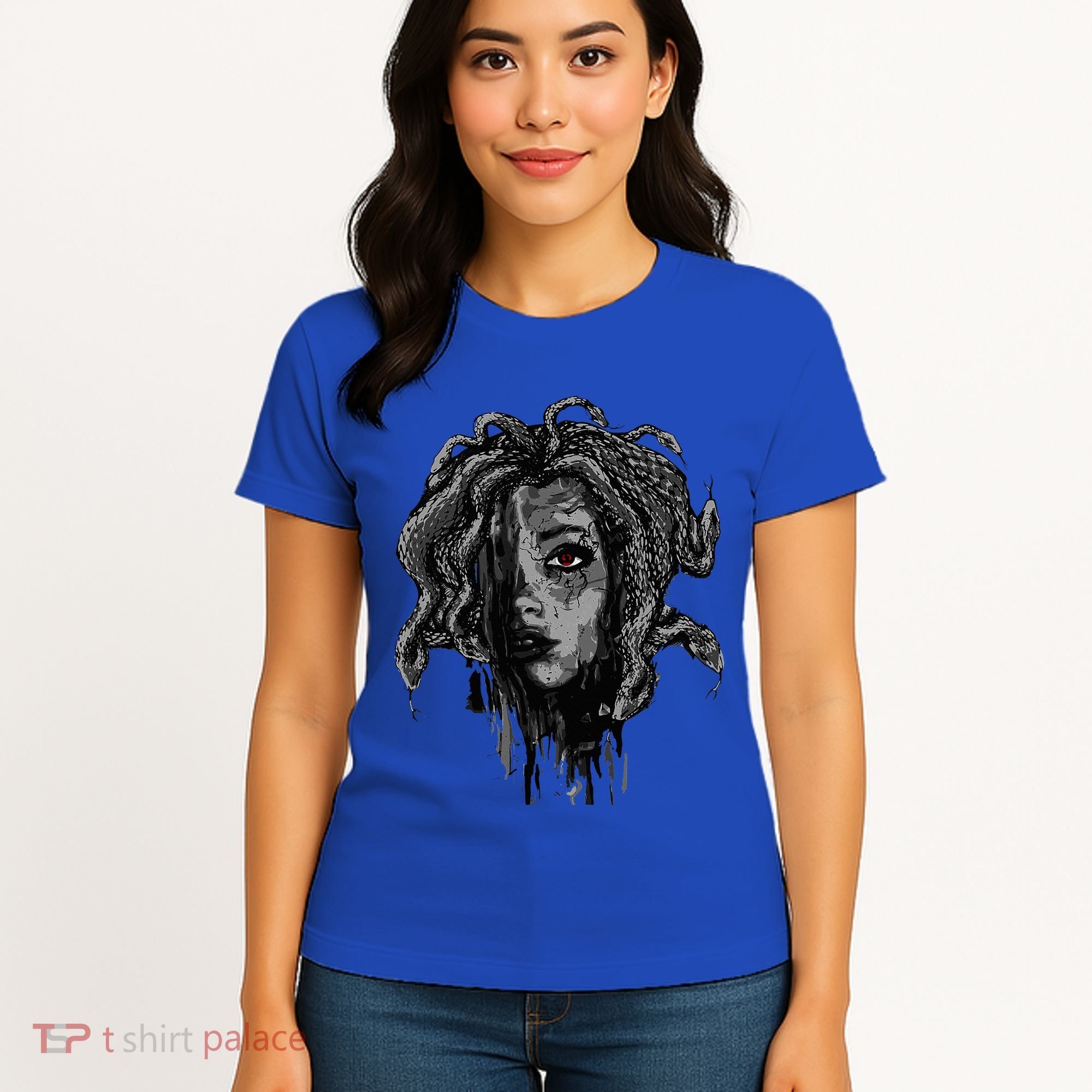 Mythical Creature Medusa Greek Mythology Gorgons Women's T-Shirt