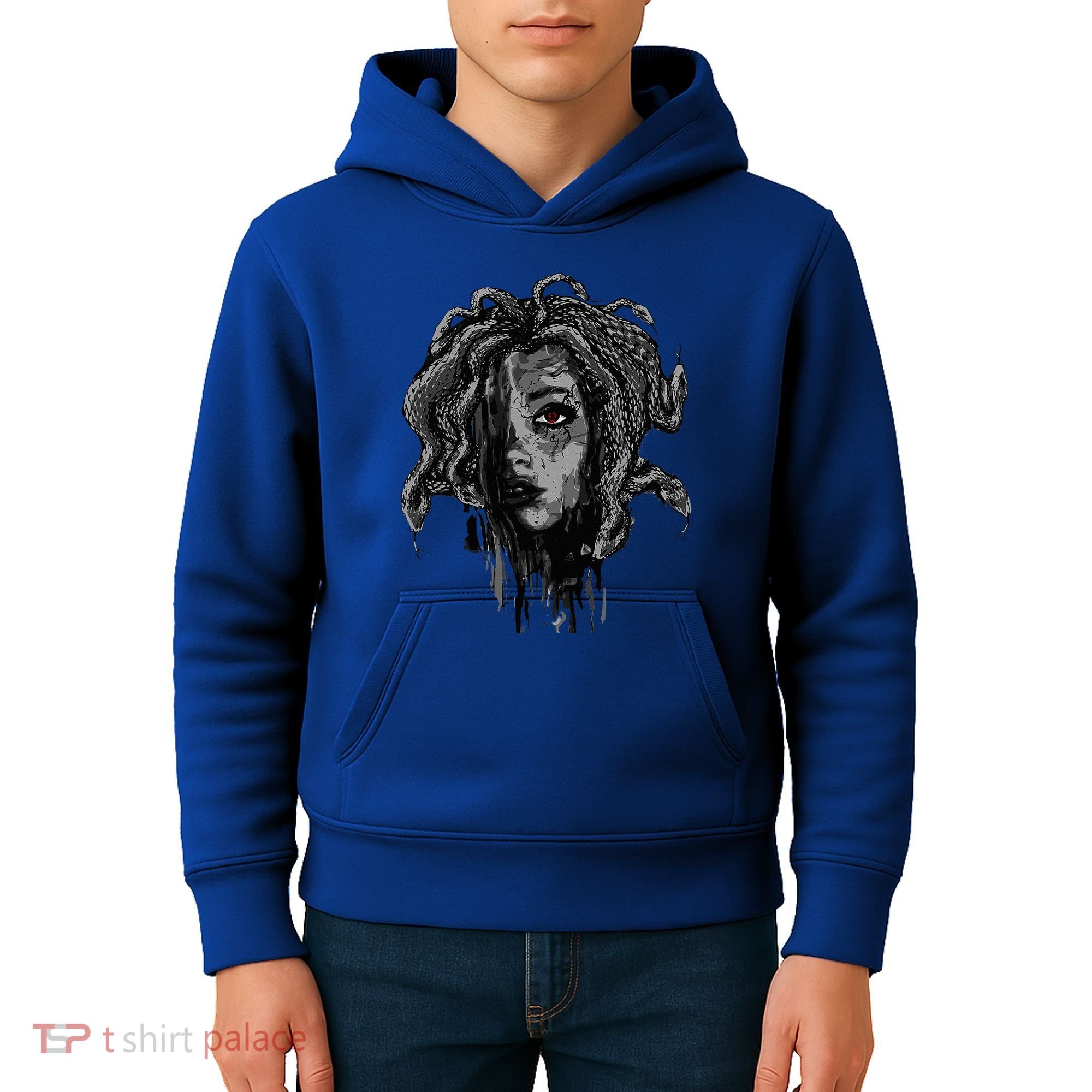 Mythical Creature Medusa Greek Mythology Gorgons Kids Hoodie