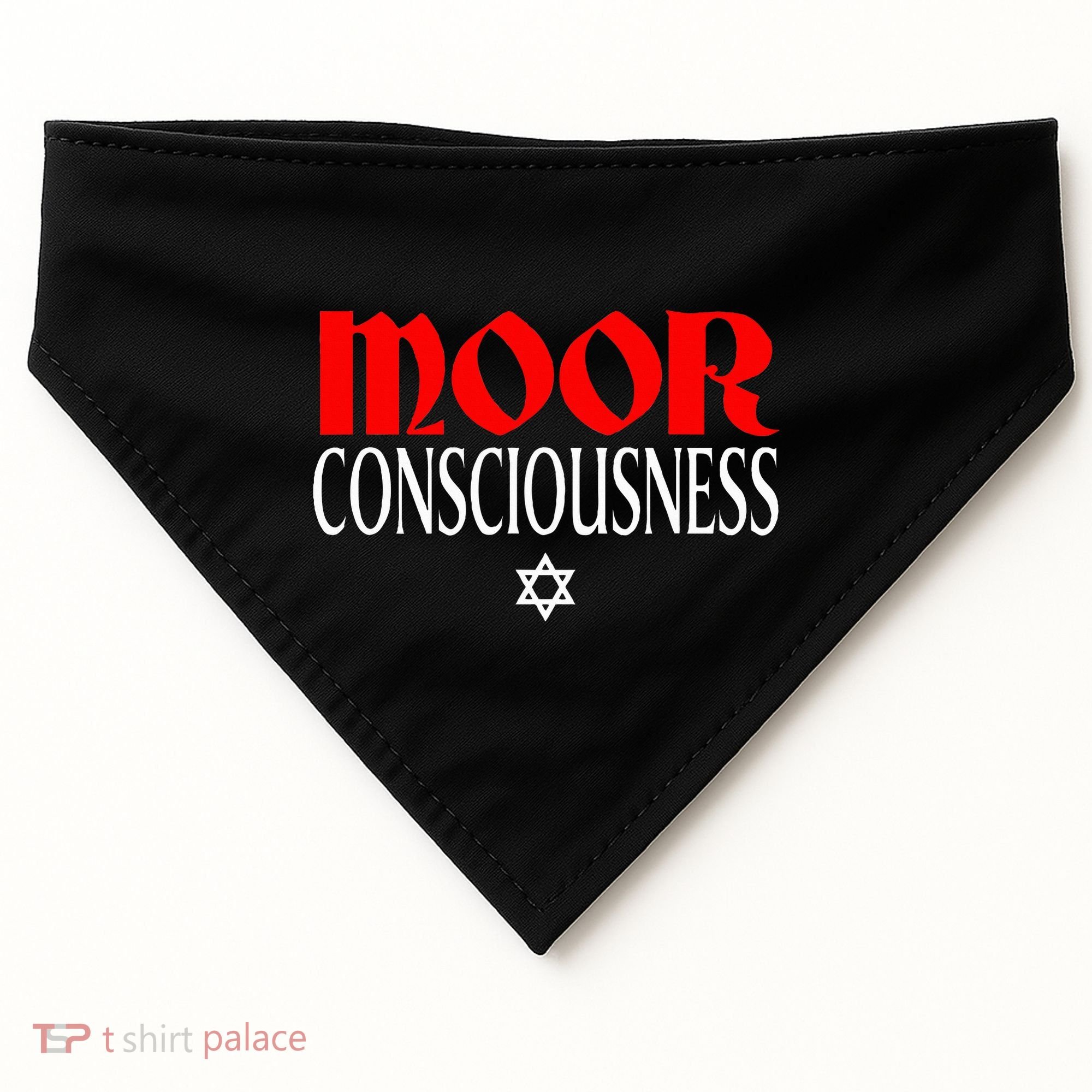 Moor Consciousness Moorish American USA-Made Doggie Bandana