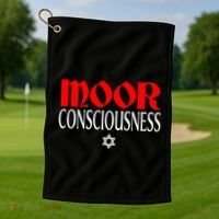 Moor Consciousness Moorish American Golf Towel thumb 1