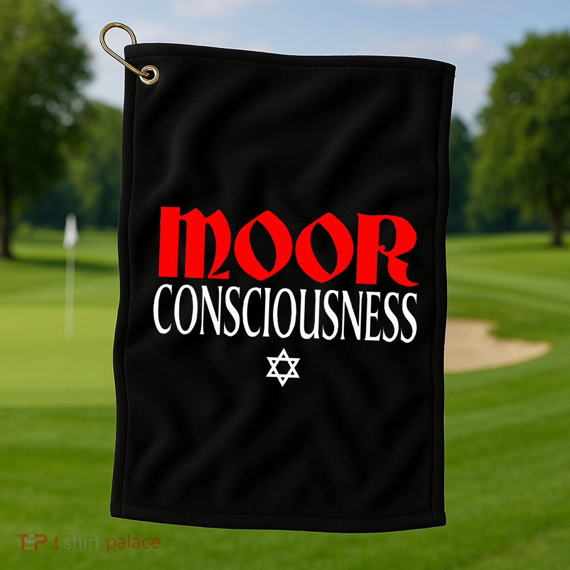 Moor Consciousness Moorish American Golf Towel