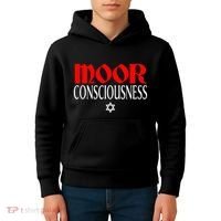 Moor Consciousness Moorish American Kids Hoodie thumb 4