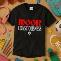 Moor Consciousness Moorish American Kids T-Shirt thumb 3