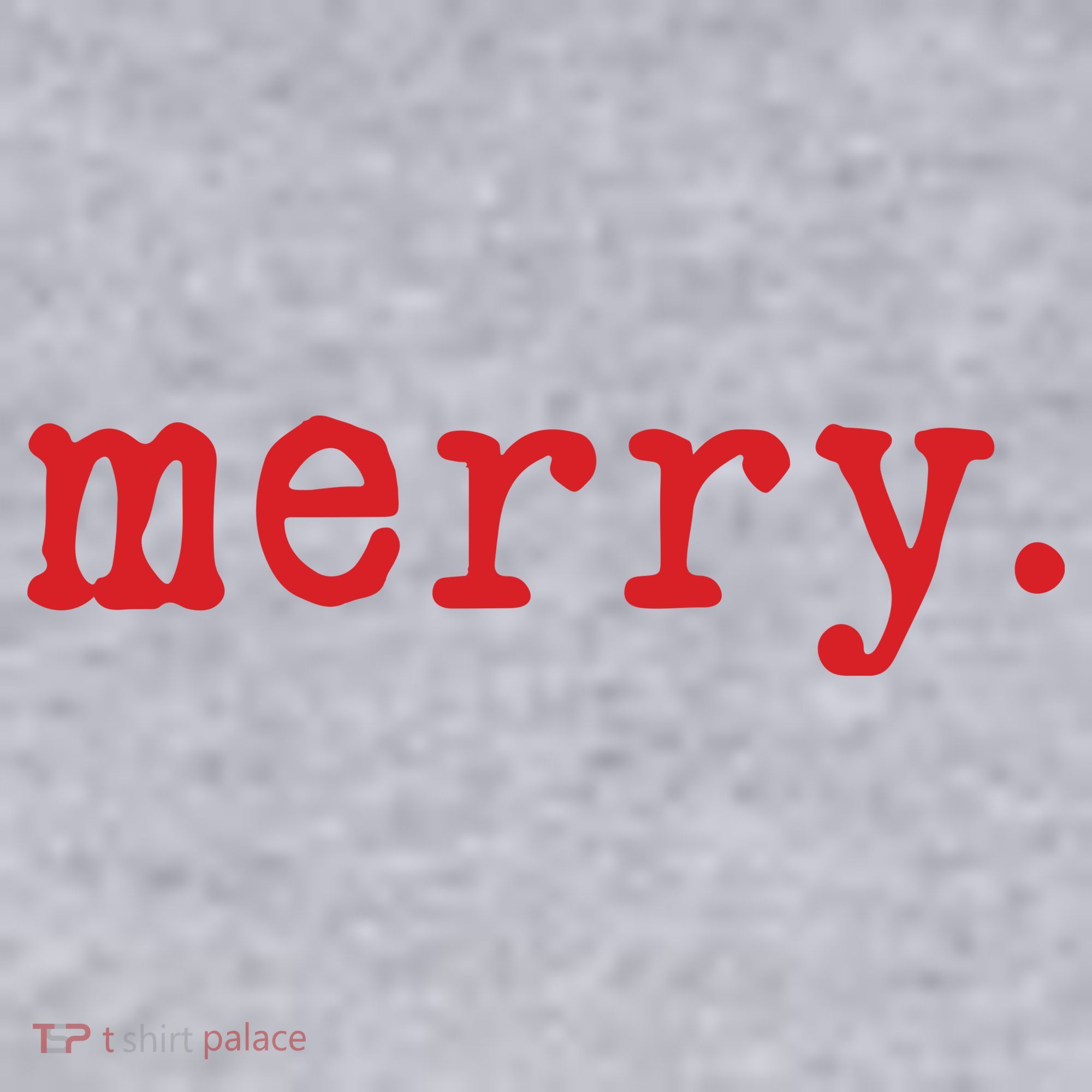 Merry Christmas Minimal Women's Sweatshirt