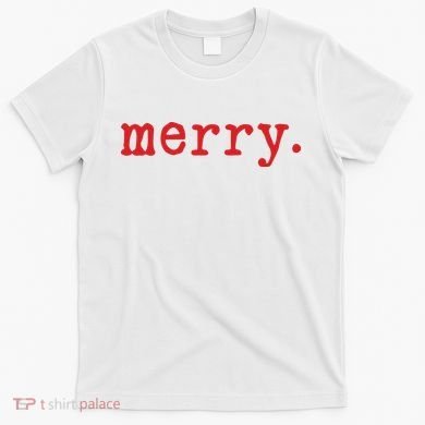 Merry Christmas Minimal T-Shirt