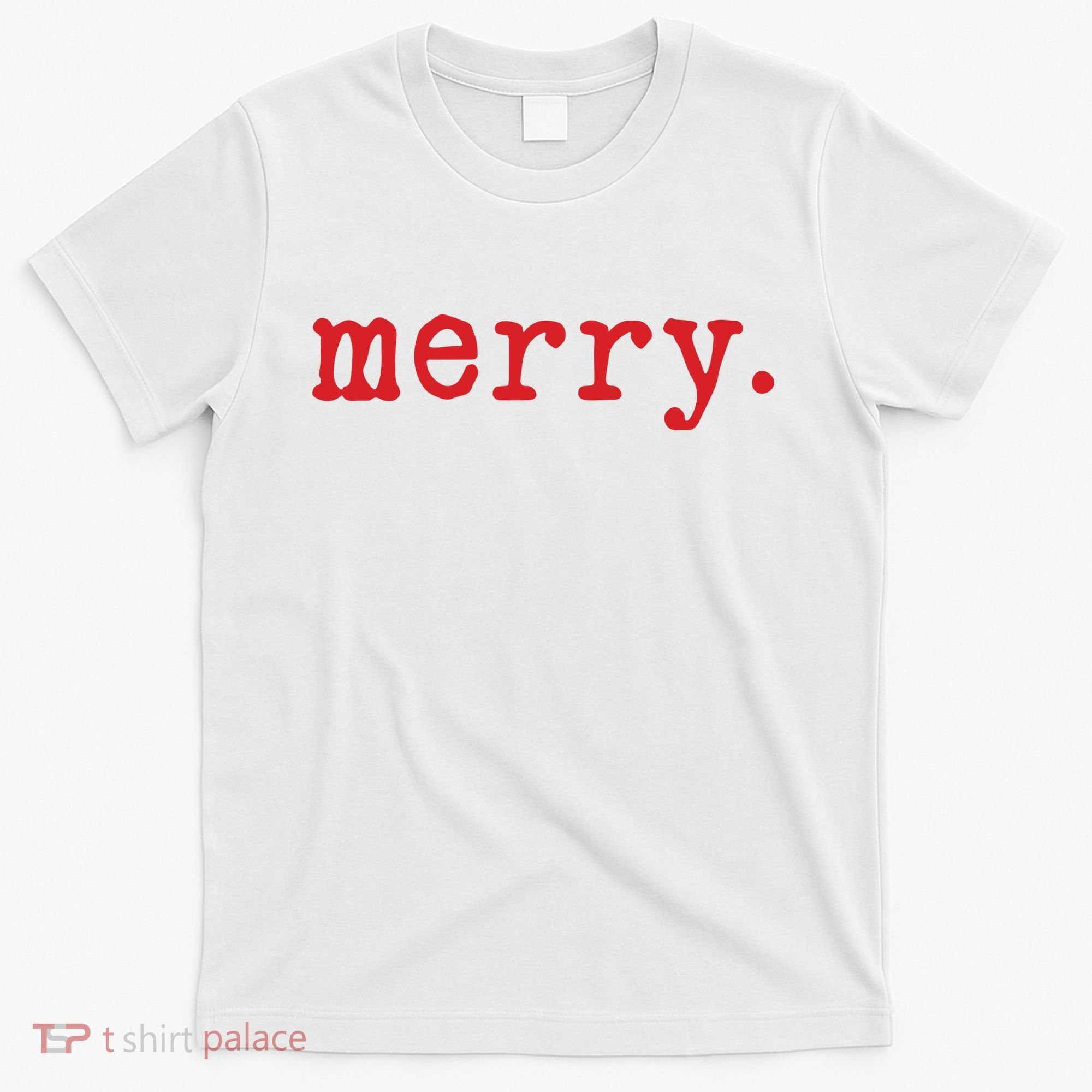 Merry Christmas Minimal T-Shirt