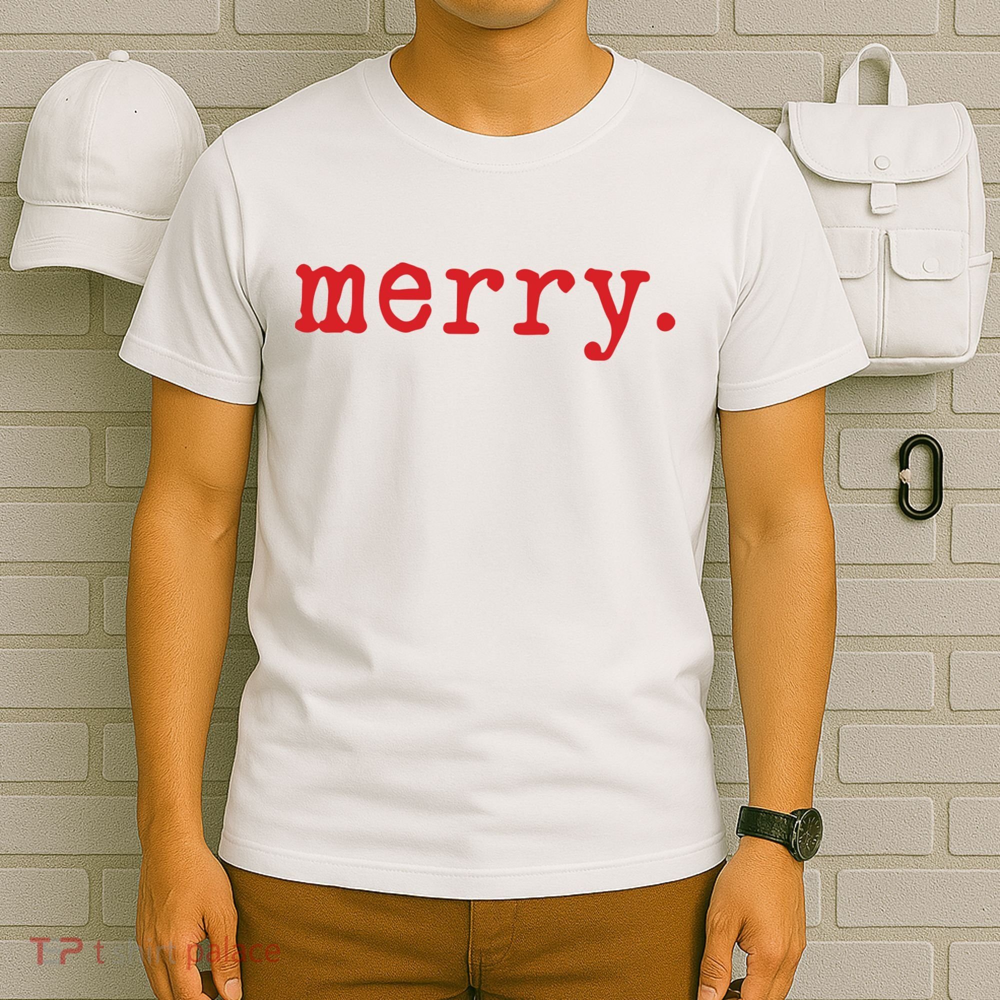 Merry Christmas Minimal T-Shirt