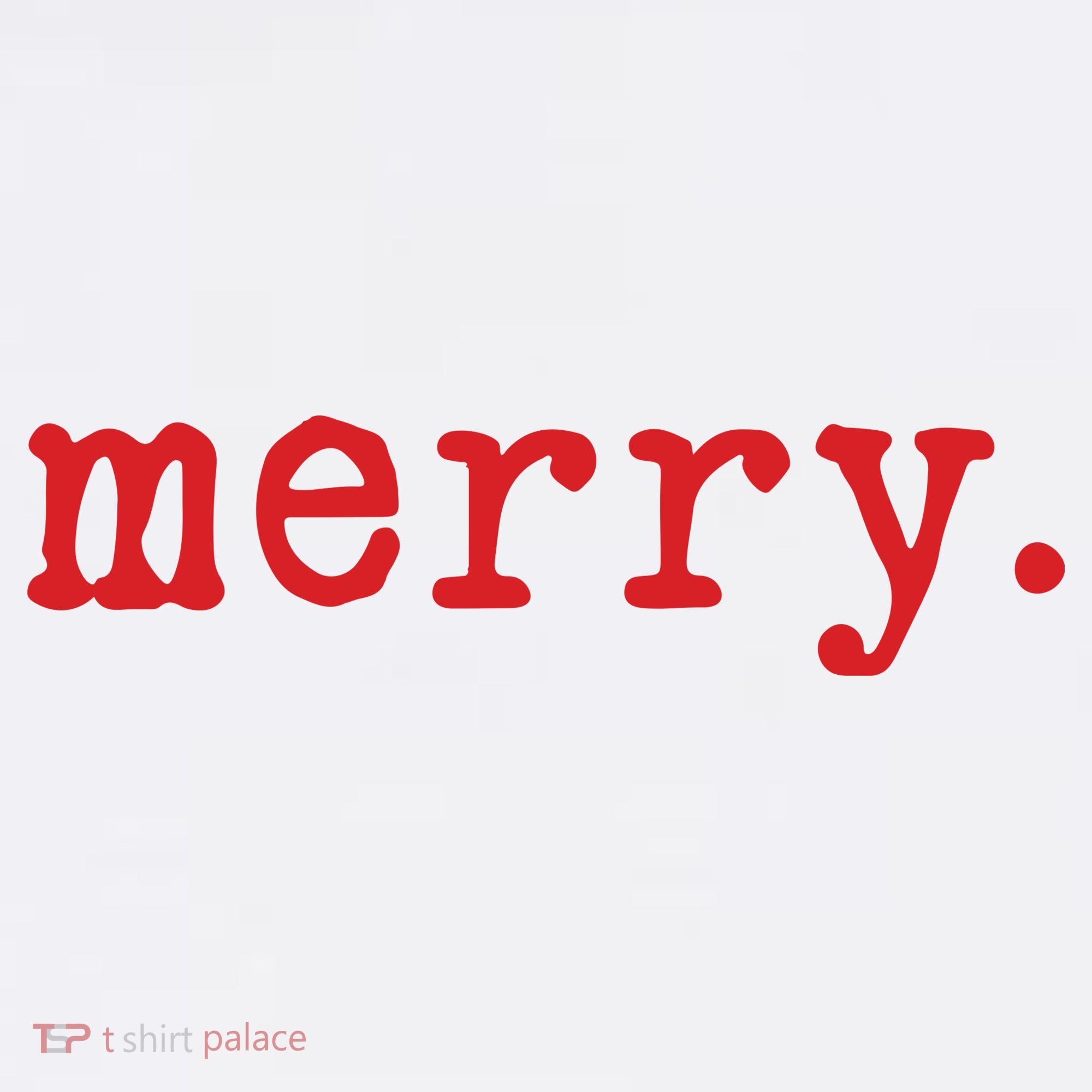 Merry Christmas Minimal Beanie