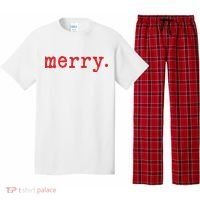 Merry Christmas Minimal Pajama Set thumb 0