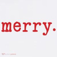 Merry Christmas Minimal Ornament thumb 1