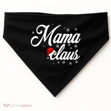 Mama Claus USA-Made Doggie Bandana