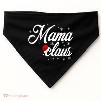 Mama Claus USA-Made Doggie Bandana thumb 0