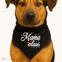 Mama Claus USA-Made Doggie Bandana thumb 1