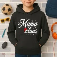 Mama Claus Kids Hoodie thumb 2