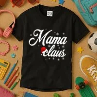 Mama Claus Kids T-Shirt thumb 3