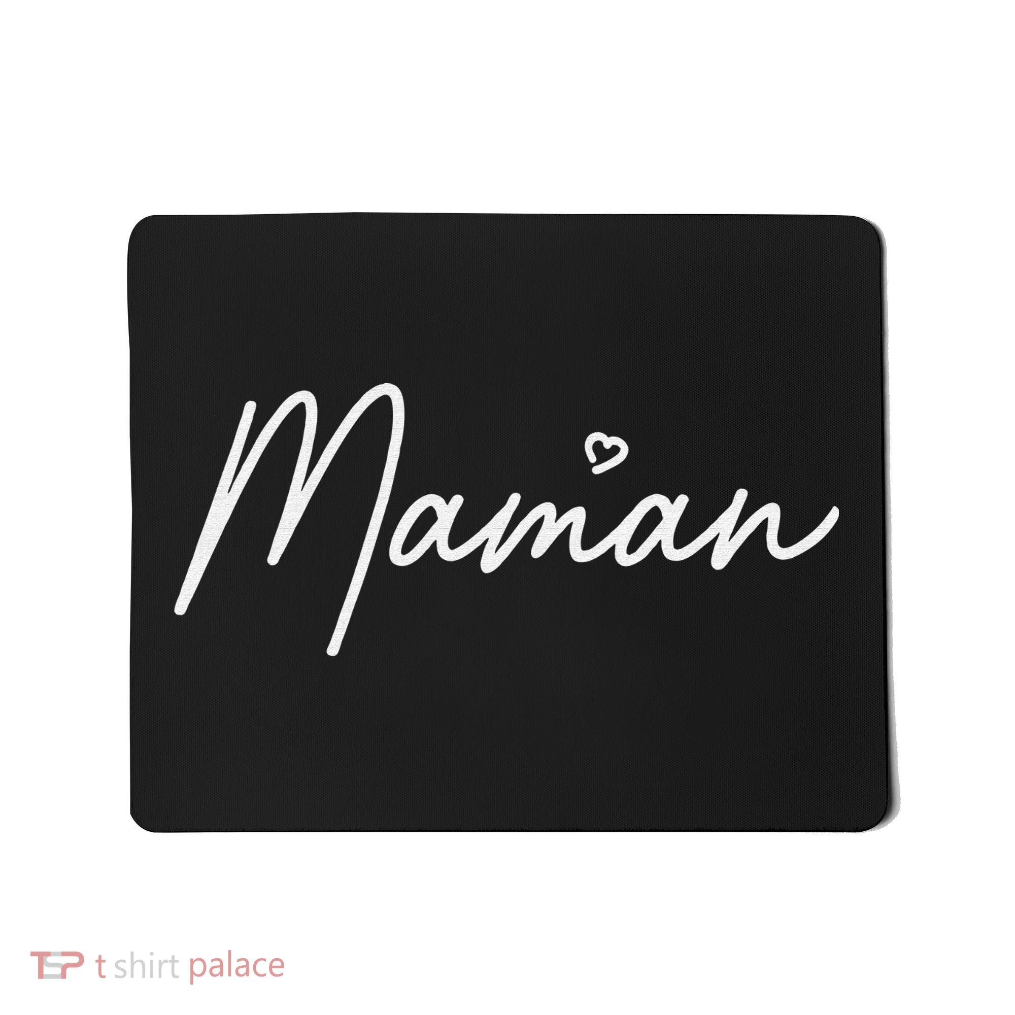 Maman Cute Mother's Day Gift In French Mom Mousepad