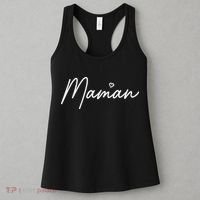 Maman Cute Mother's Day Gift In French Mom Women's Tank Top thumb 3