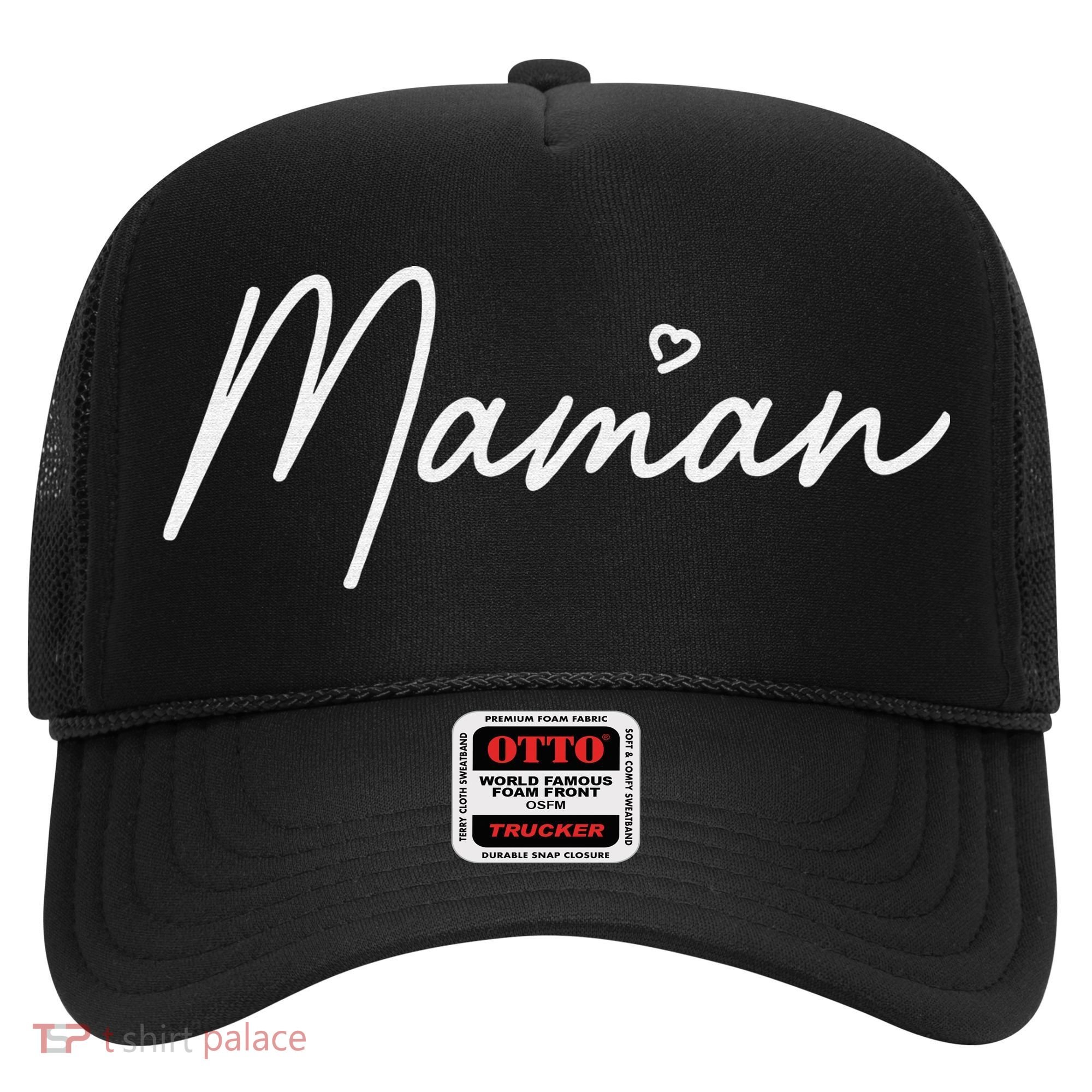 Maman Cute Mother's Day Gift In French Mom Hat