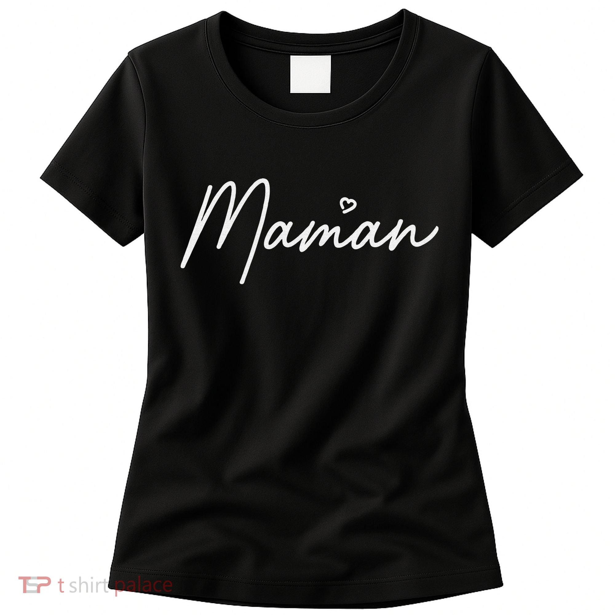 Maman Cute Mother's Day Gift In French Mom Women's T-Shirt