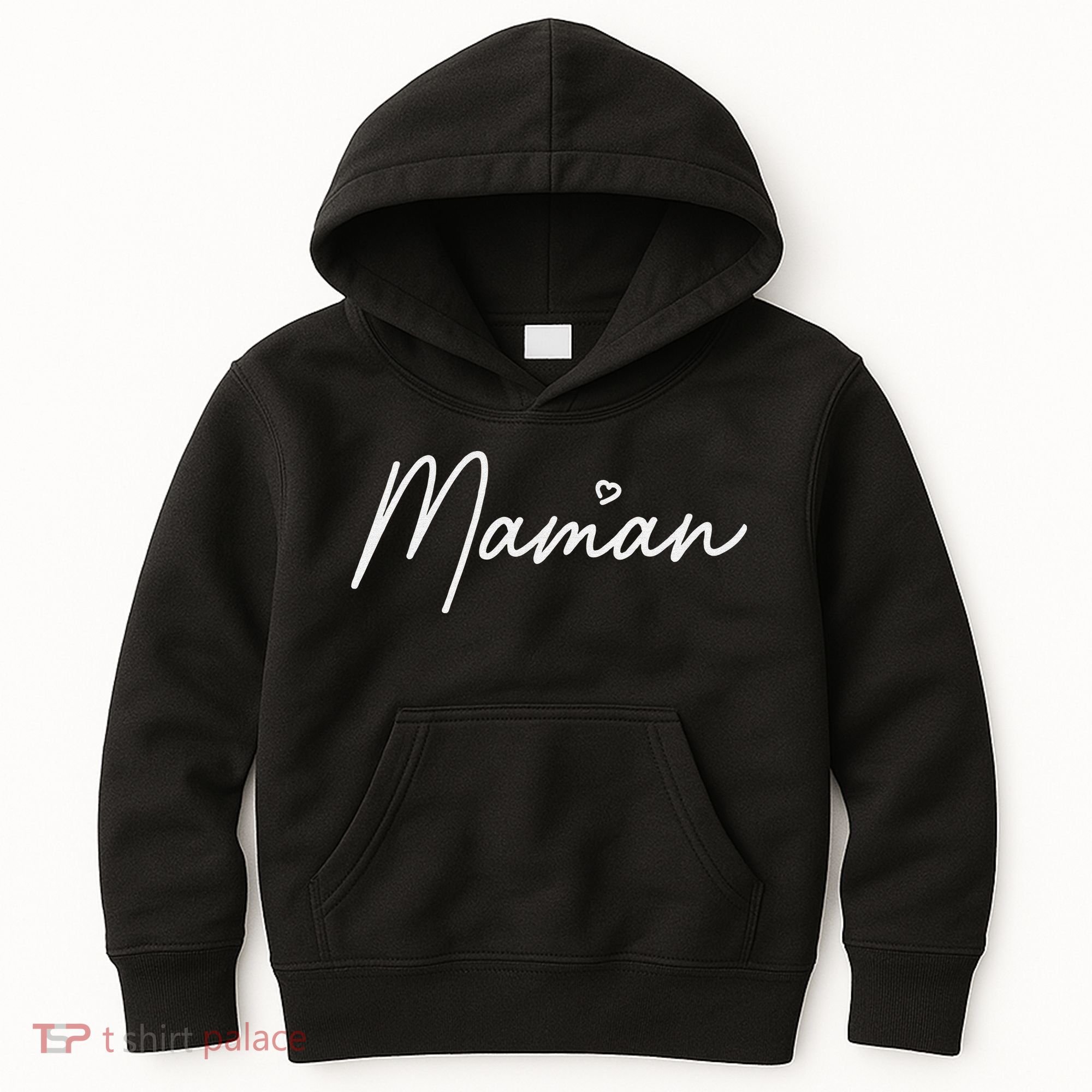 Maman Cute Mother's Day Gift In French Mom Kids Hoodie