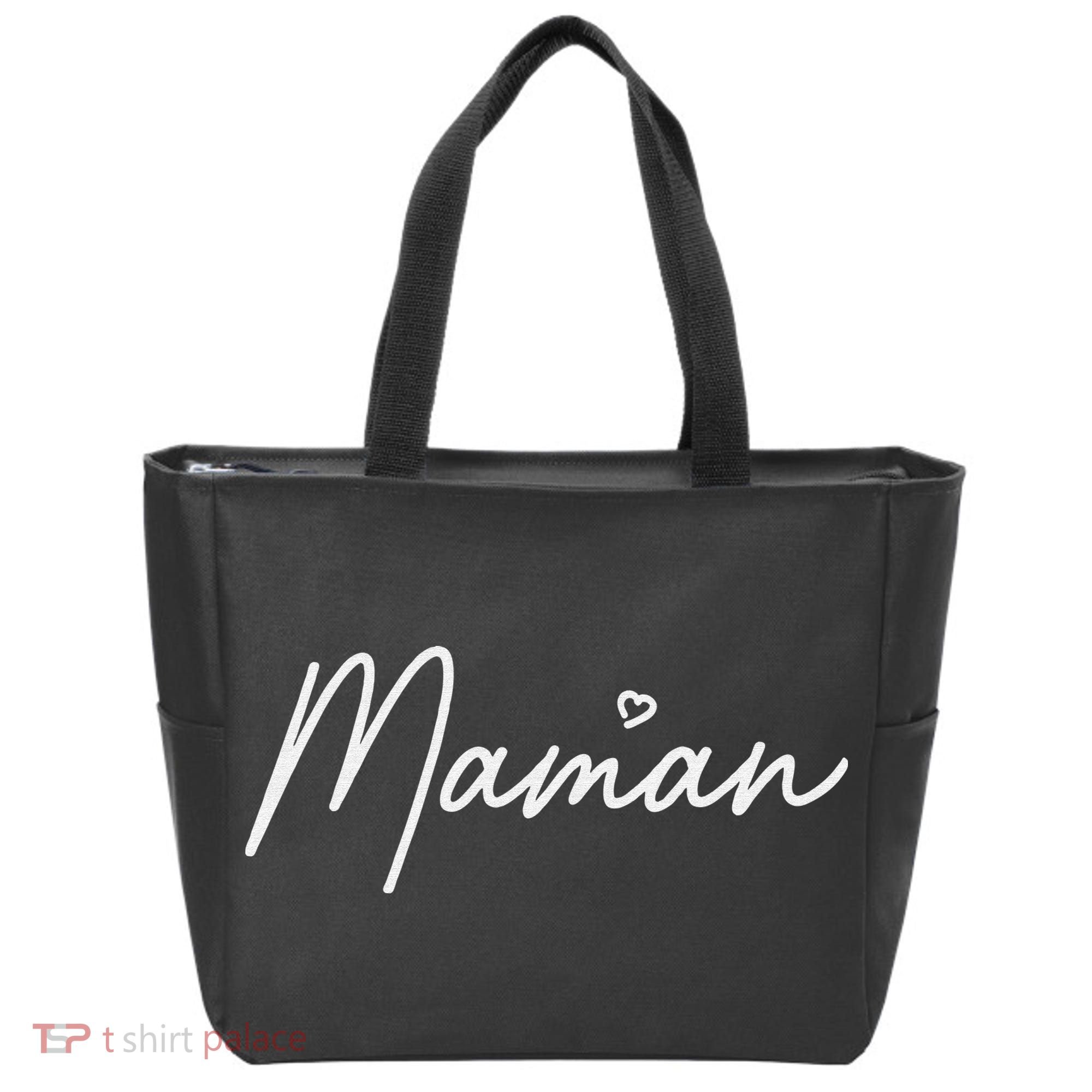Maman Cute Mother's Day Gift In French Mom Tote Bag