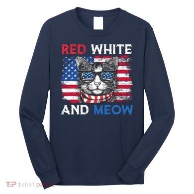 Meowica Cat Long Sleeve Shirt