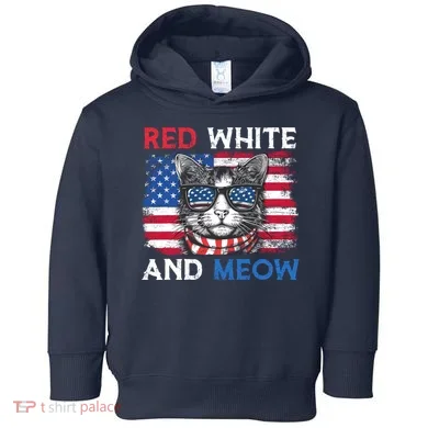Meowica Cat Toddler Hoodie