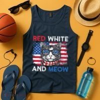 Meowica Cat Tank Top thumb 4
