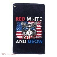 Meowica Cat Golf Towel thumb 0