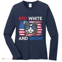 Meowica Cat Women's Long Sleeve Shirt thumb 0