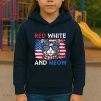 Meowica Cat Kids Hoodie thumb 3