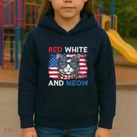 Meowica Cat Kids Hoodie thumb 3