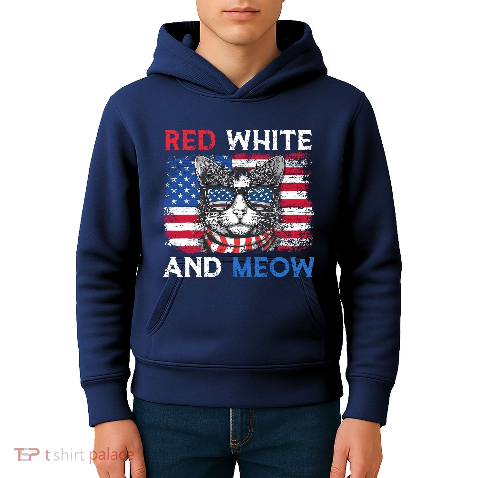 Meowica Cat Kids Hoodie