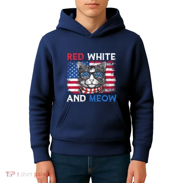 Meowica Cat Kids Hoodie