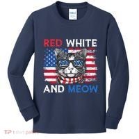 Meowica Cat Kids Long Sleeve Shirt thumb 0