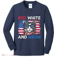 Meowica Cat Kids Long Sleeve Shirt thumb 0