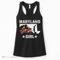 Maryland Crab Maryland Girl Maryland Blue Crab Crabbing Women's Tank Top thumb 0