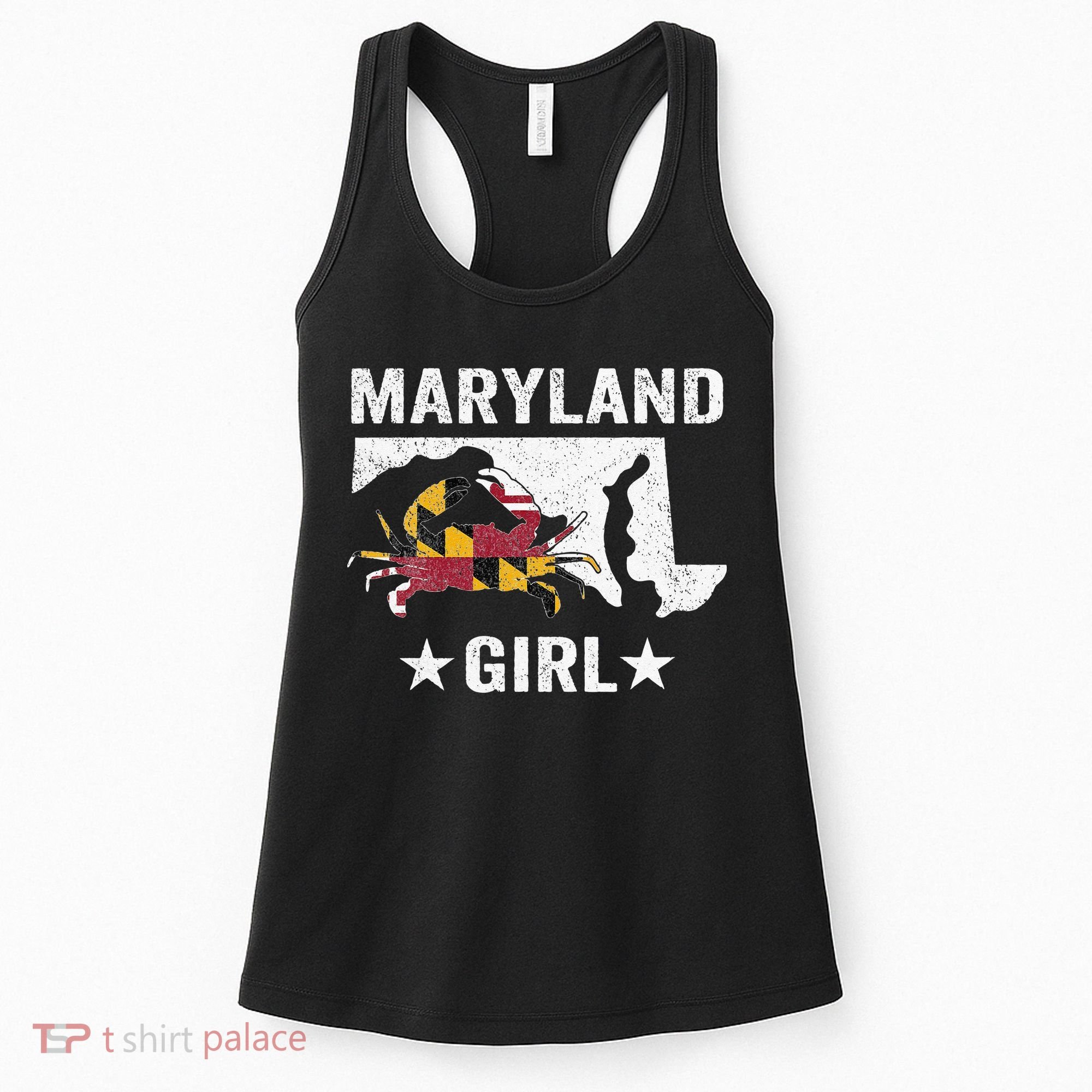 Maryland Crab Maryland Girl Maryland Blue Crab Crabbing Women's Tank Top