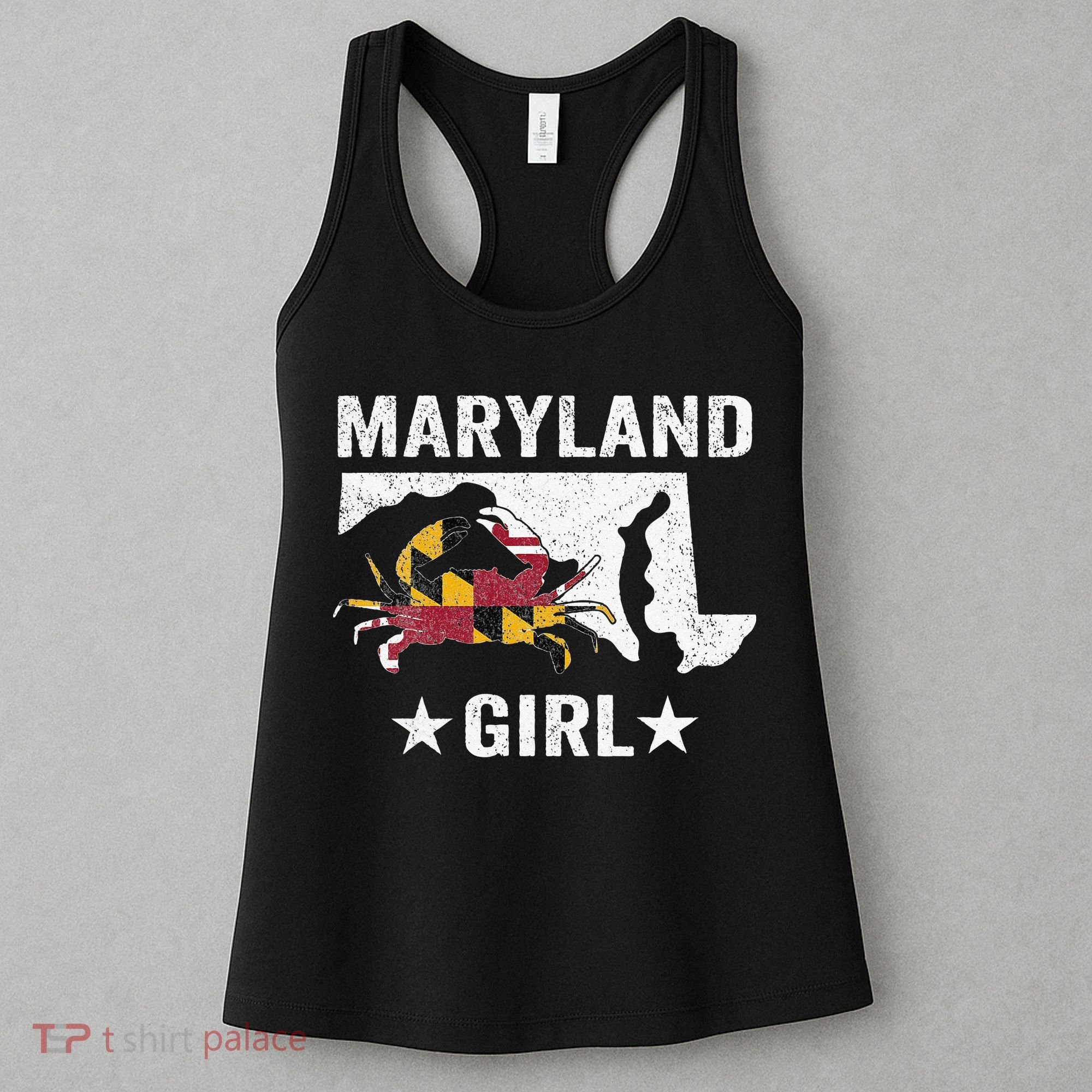 Maryland Crab Maryland Girl Maryland Blue Crab Crabbing Women's Tank Top