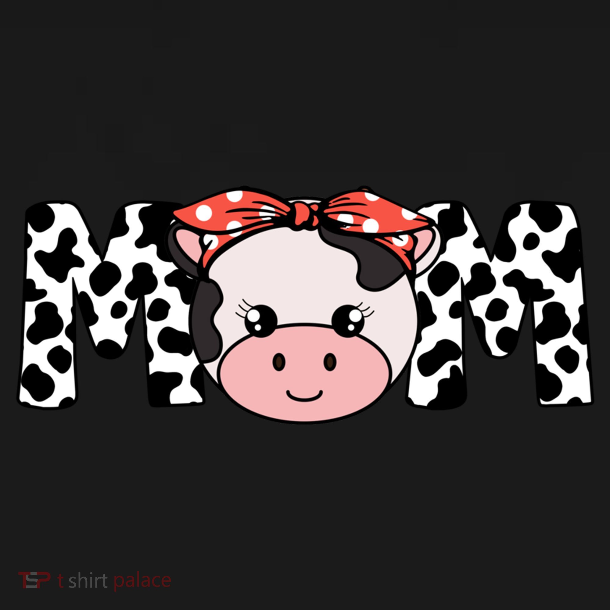 Mother Cow Mom Farming Birthday Gift Funny Family Matching Gift Women's Hoodie