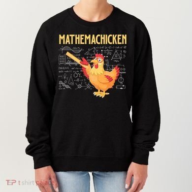 Mathemachicken Chicken Math Lover Animal Poultry Owner Women's Sweatshirt