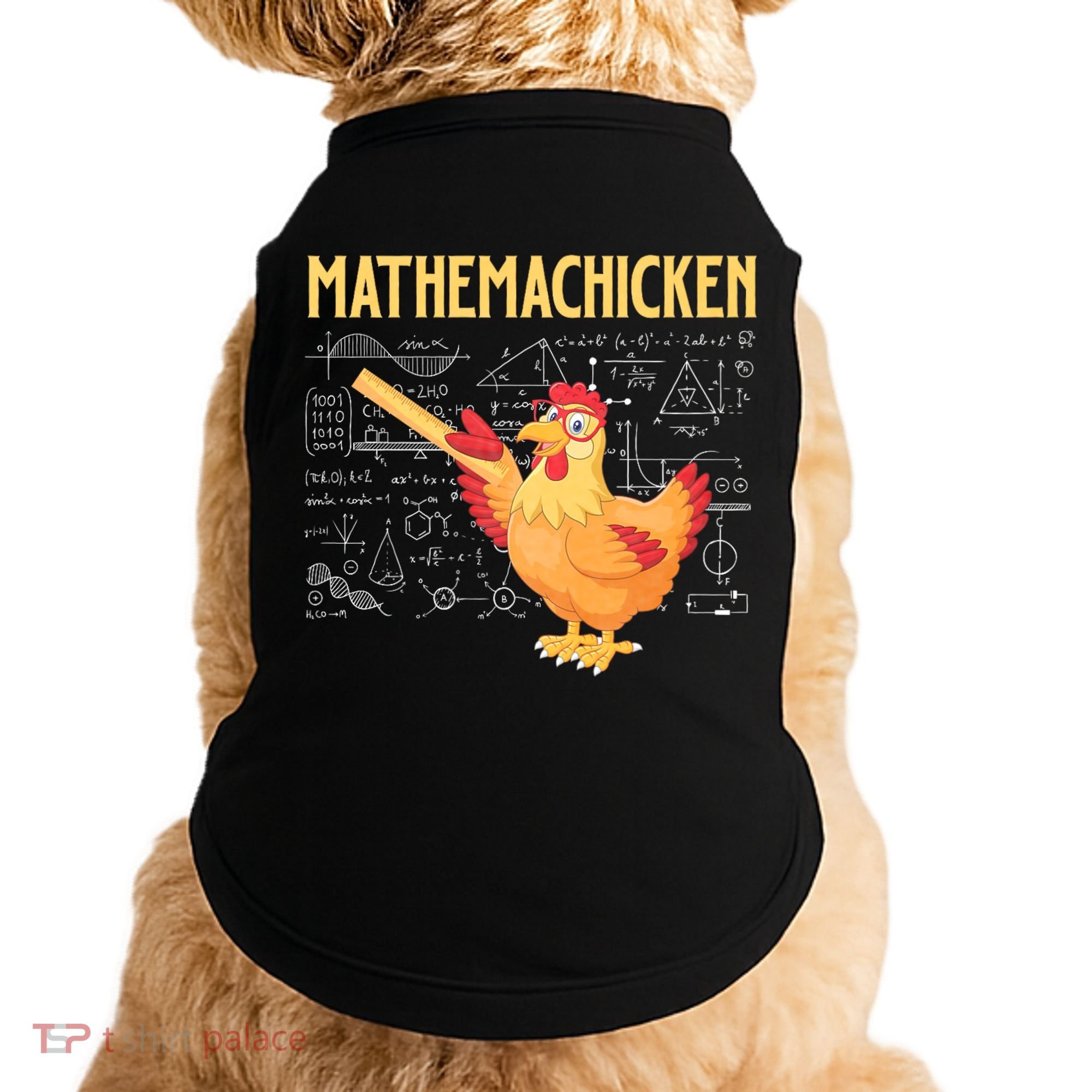 Mathemachicken Chicken Math Lover Animal Poultry Owner Doggie Tank