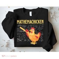 Mathemachicken Chicken Math Lover Animal Poultry Owner Sweatshirt thumb 2