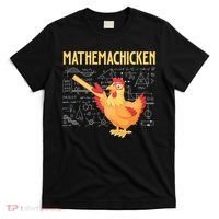 Mathemachicken Chicken Math Lover Animal Poultry Owner T-Shirt thumb 0
