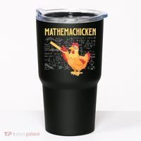 Mathemachicken Chicken Math Lover Animal Poultry Owner Tumbler thumb 0