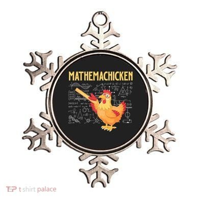 Mathemachicken Chicken Math Lover Animal Poultry Owner Ornament